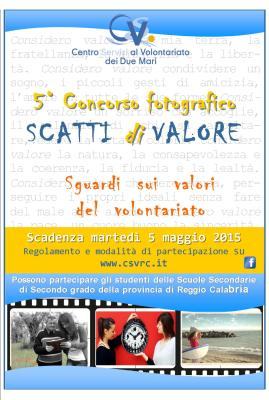 Volantino concorso Scatti 5