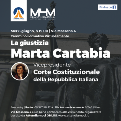 2016.06.08 Marta Cartabia in Via Massena 4 - Milano