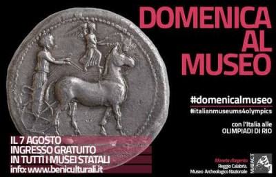 domenica 7 agosto Olimpiadi