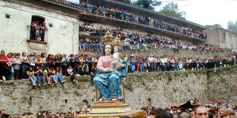 Culto Leggenda Madonna della Montagna di Polsi in Calabria