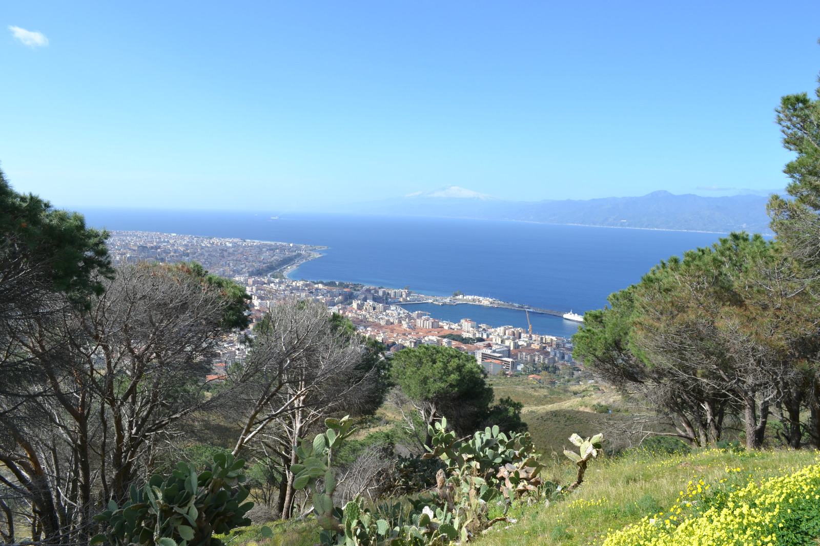 panorama fortini pentimele reggio calabria