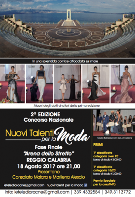 Locandina Nuovi Talenti per la Moda 2017