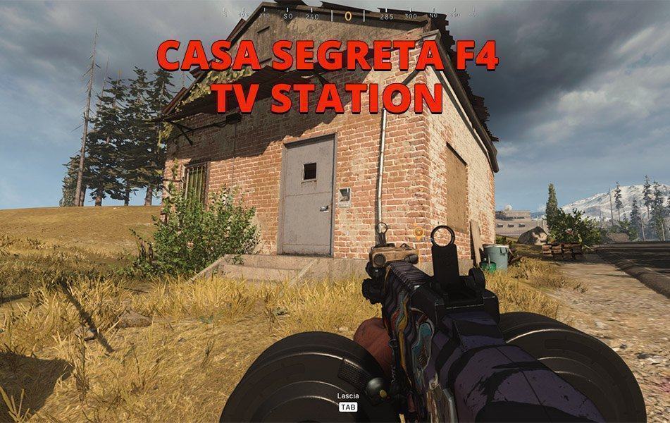 Codice accesso casa segreta f4 tv station warzone