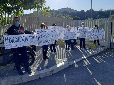 Protesta sanità