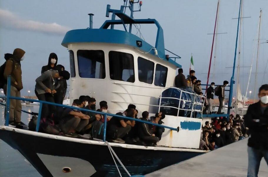 Sbarco Migranti Roccella