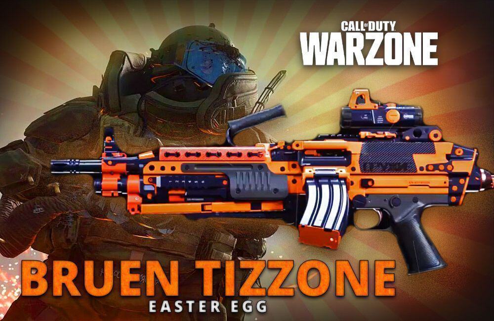 Warzone Easter Egg Bruen Tizzone Juggernaut Cod