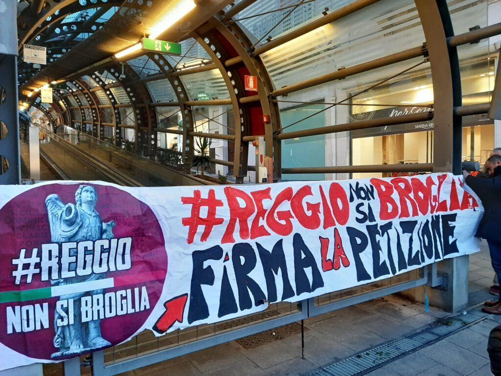 Petizione Reggio Non Si Broglia 1