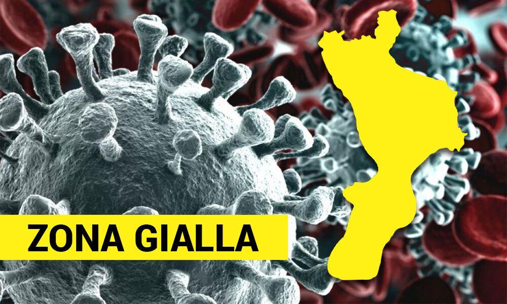 Calabria Zona Gialla Coronavirus