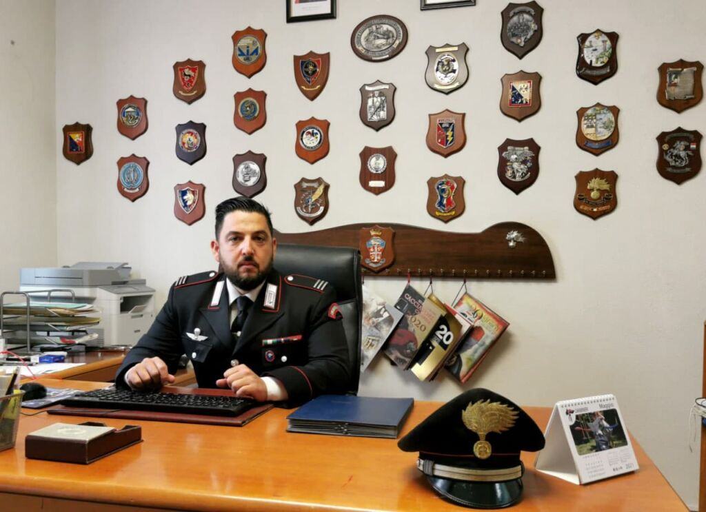 Maresciallo Capo Davide Lombardo Lascia Comando Carabinieri Bagnara Calabra