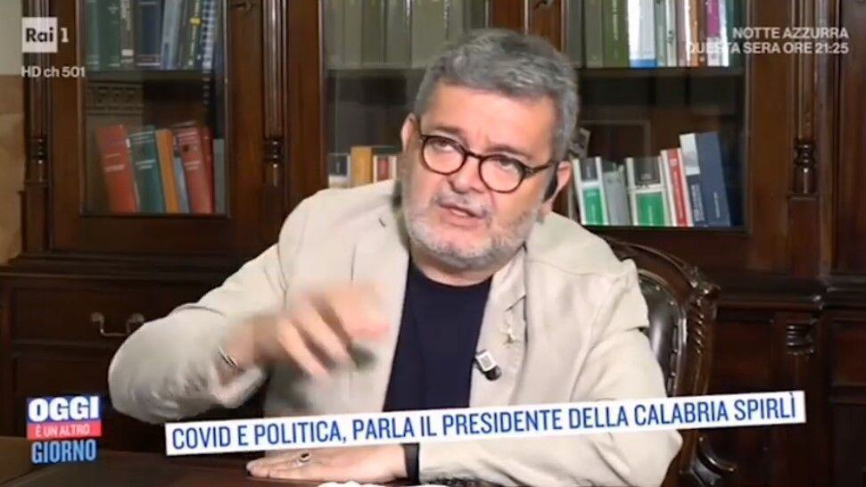 Nino Spirlì Presidente Regione Calabria Oggi Un Altro Giorno