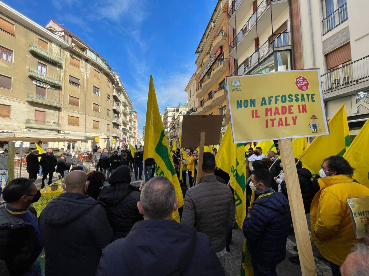 Mobilitazione Coldiretti