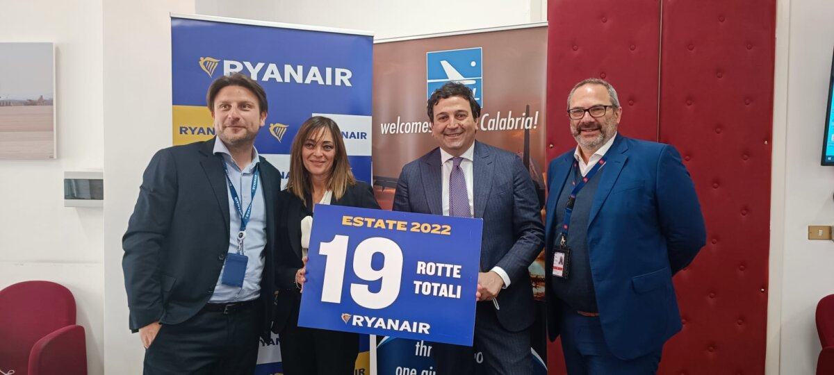 Nuove Rotte Ryanair Calabria