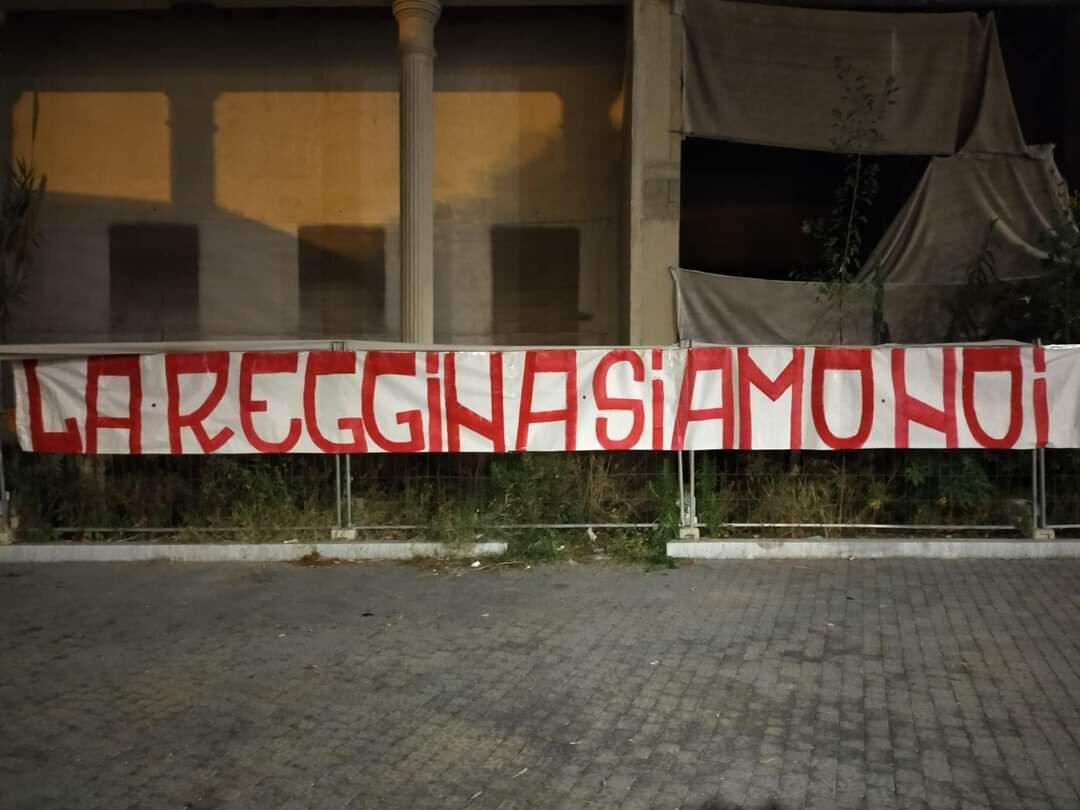 Reggina Striscione 6