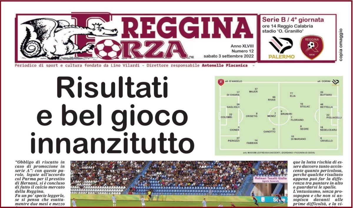 Forza Reggina Palermo