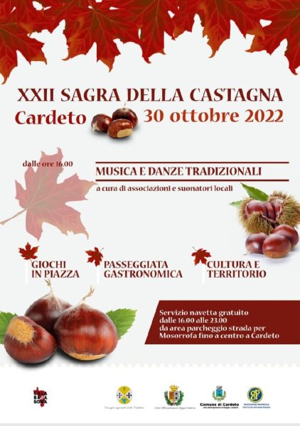 Locandina Sagra Della Castagna