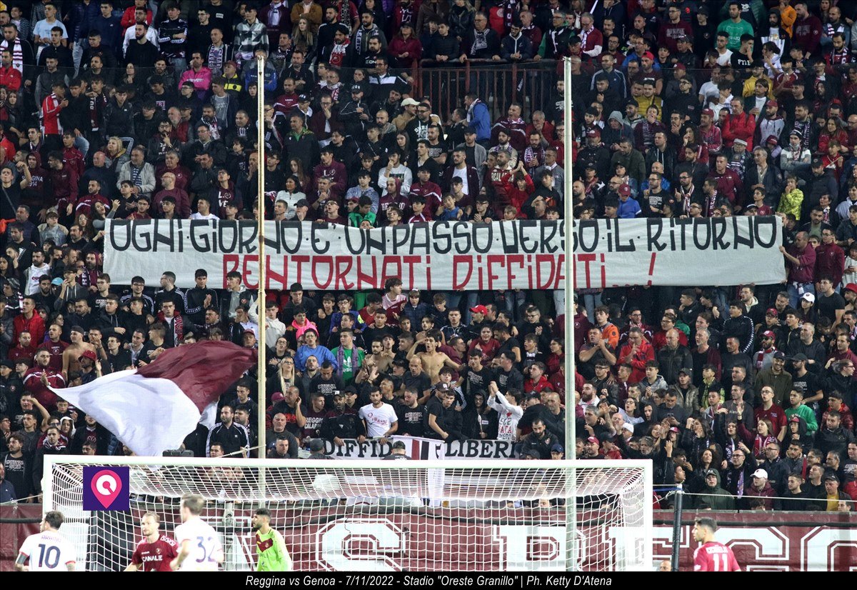 Striscione Curva Sud Reggina Genoa (2)