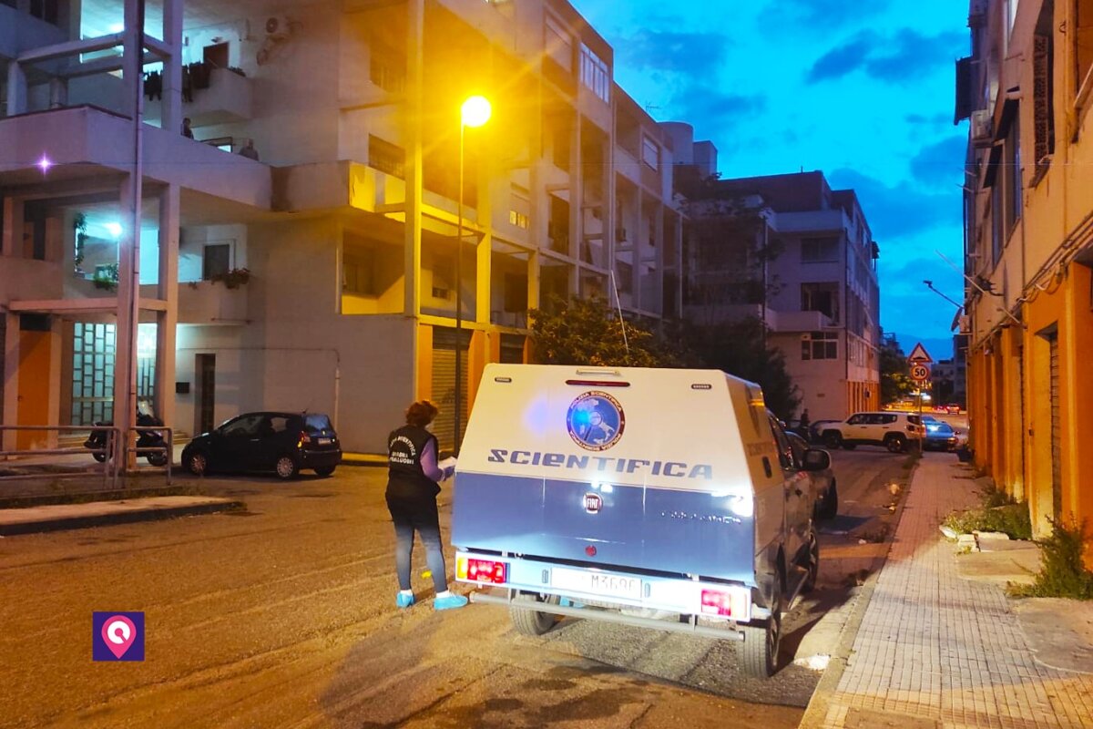 Polizia Scientifica Omicidio Rione Marconi