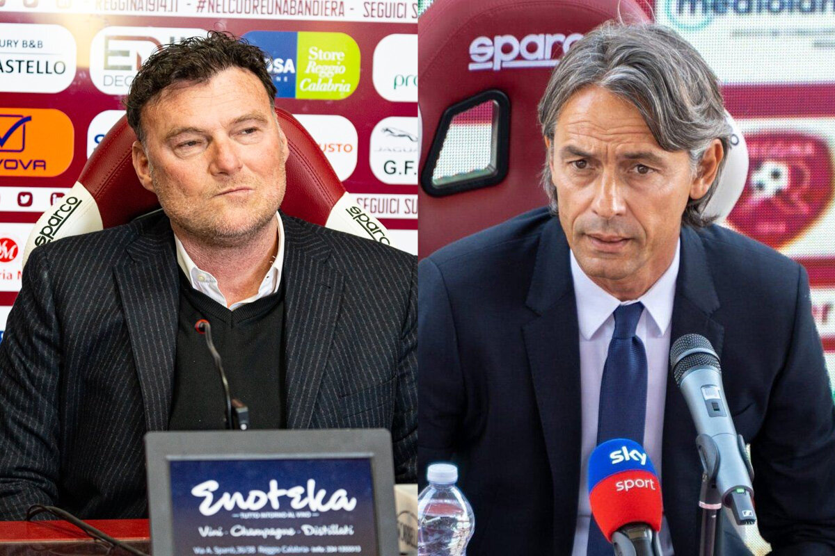 Pippo Inzaghi Massimo Taibi Reggina