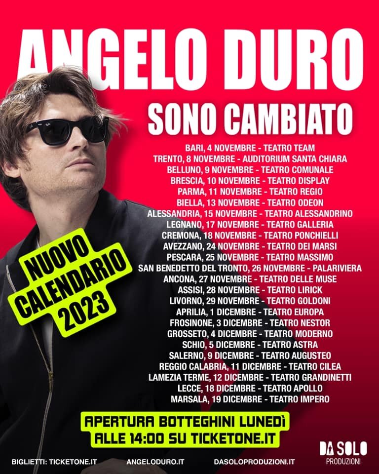 Calendario Angela Duro