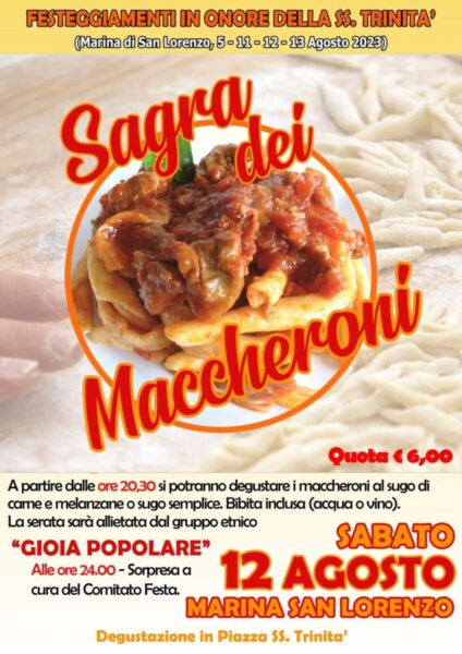 Sagra Maccheroni San Lorenzo