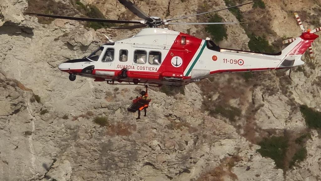 Soccorso Aereo Bagnante Guardia Costiera