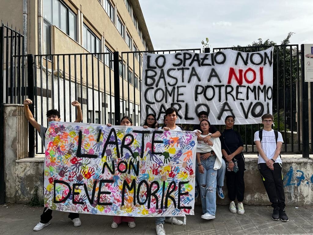 Studenti Liceo Artistico Frangipane Preti