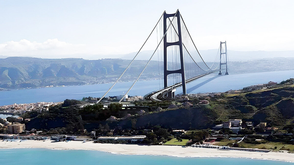 Ponte Sullo Stretto Di Messina (3)