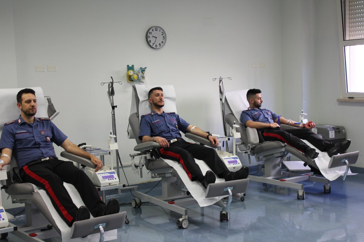 Donazione Sangue Comando Prov Carabinieri GOM 1