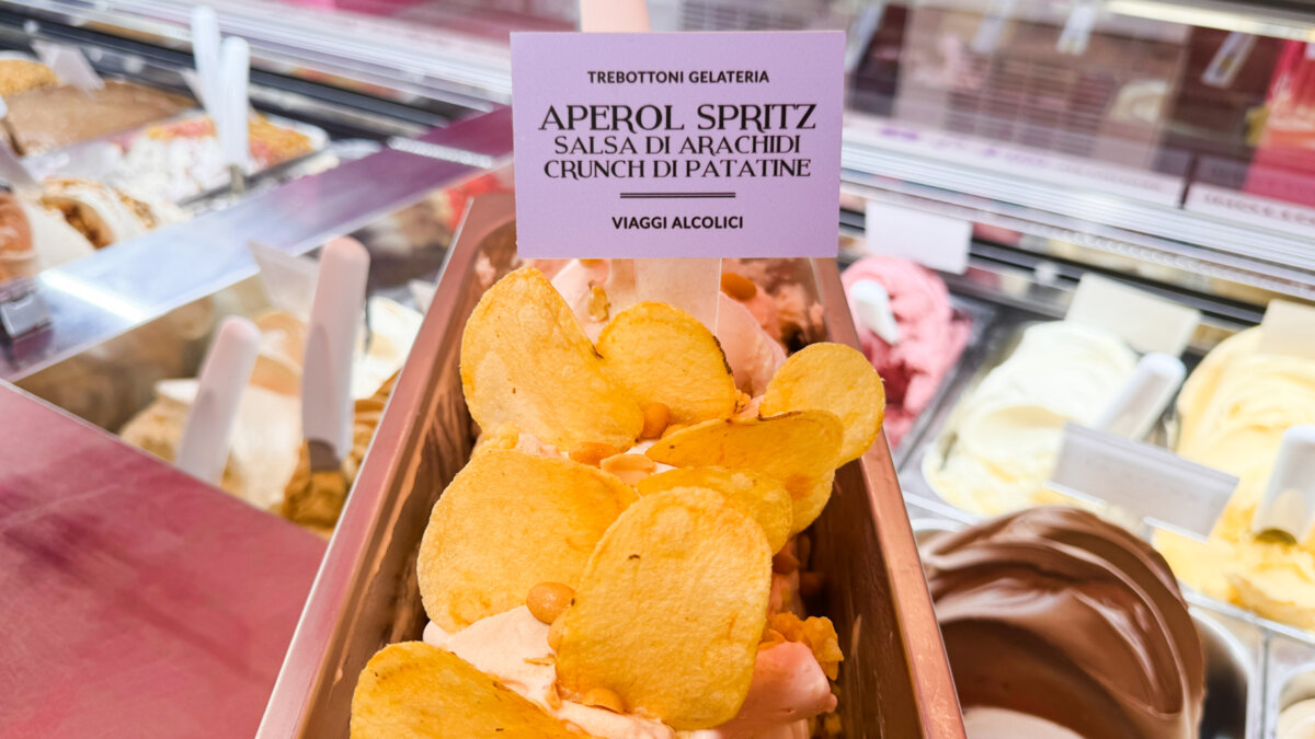 Trebottoni Fa Diventare Gelato L'aperitivo, Aperol Spritz Il Nuovo Divertente Gusto