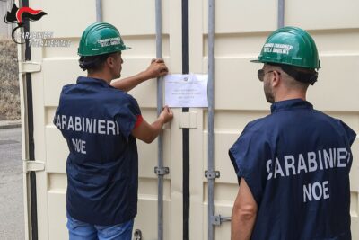 Carabinieri Operazione Traffico Rifiuti