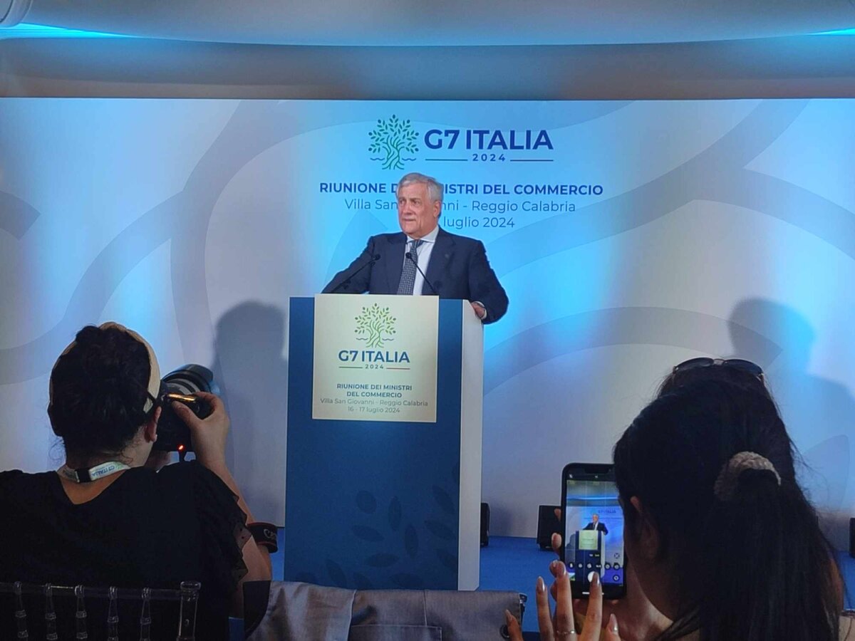 Tajani G7