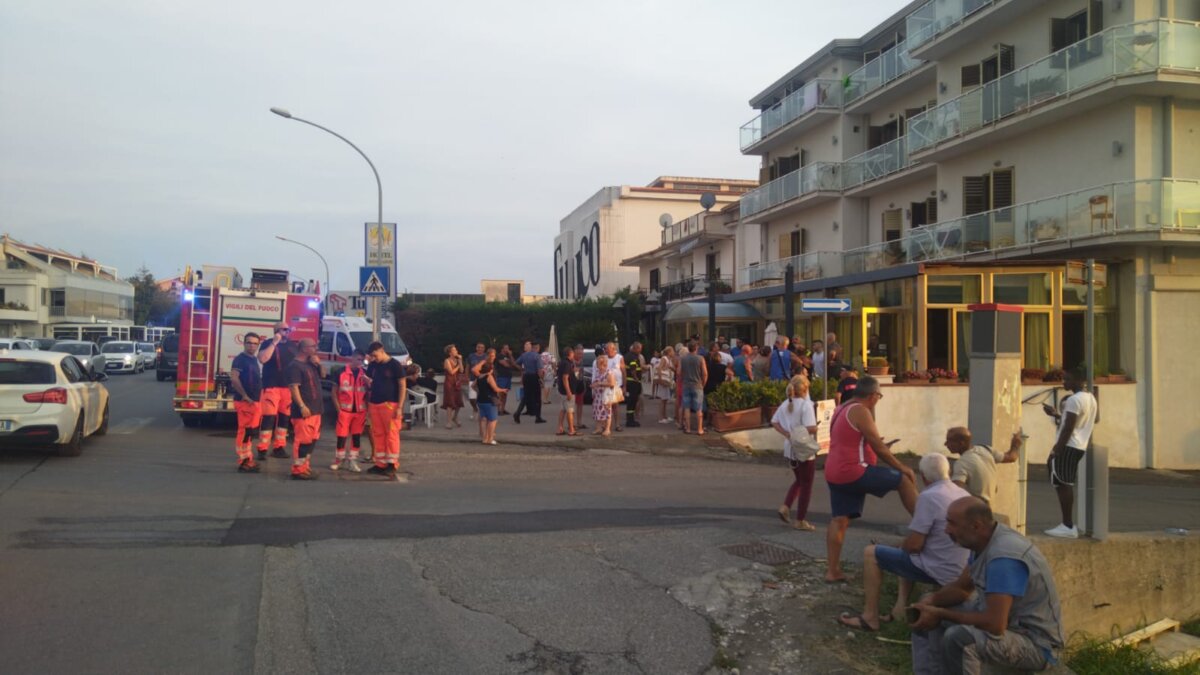 Incendio Albergo Campora