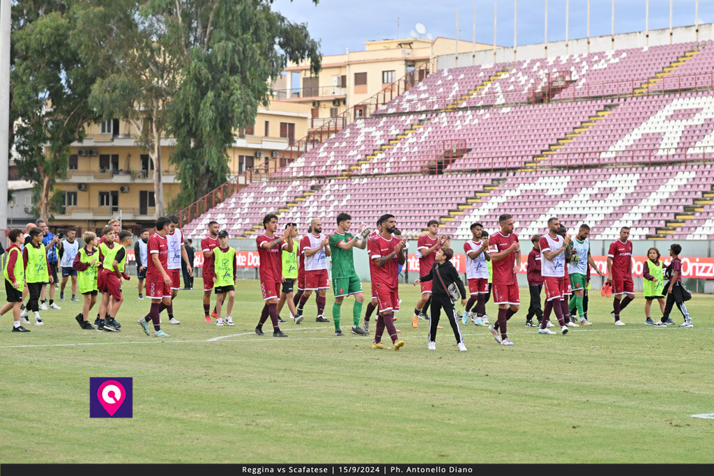 Giocatori Reggina curva