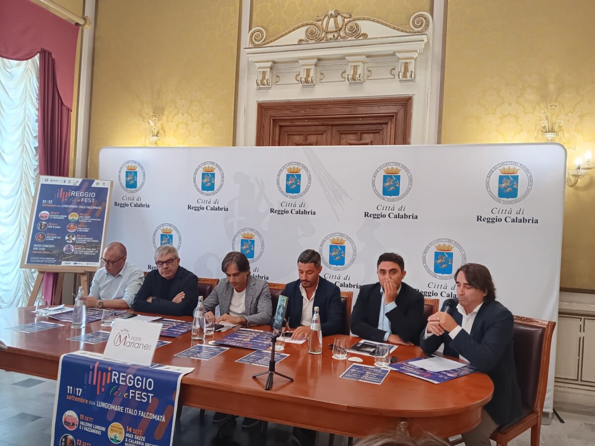 Presentazione Reggio Live Fest