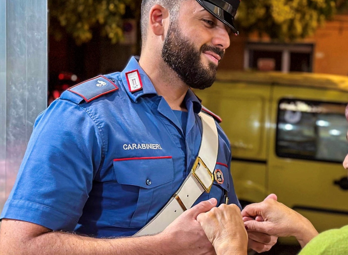 Carabinieri salvavita cinquefrondi