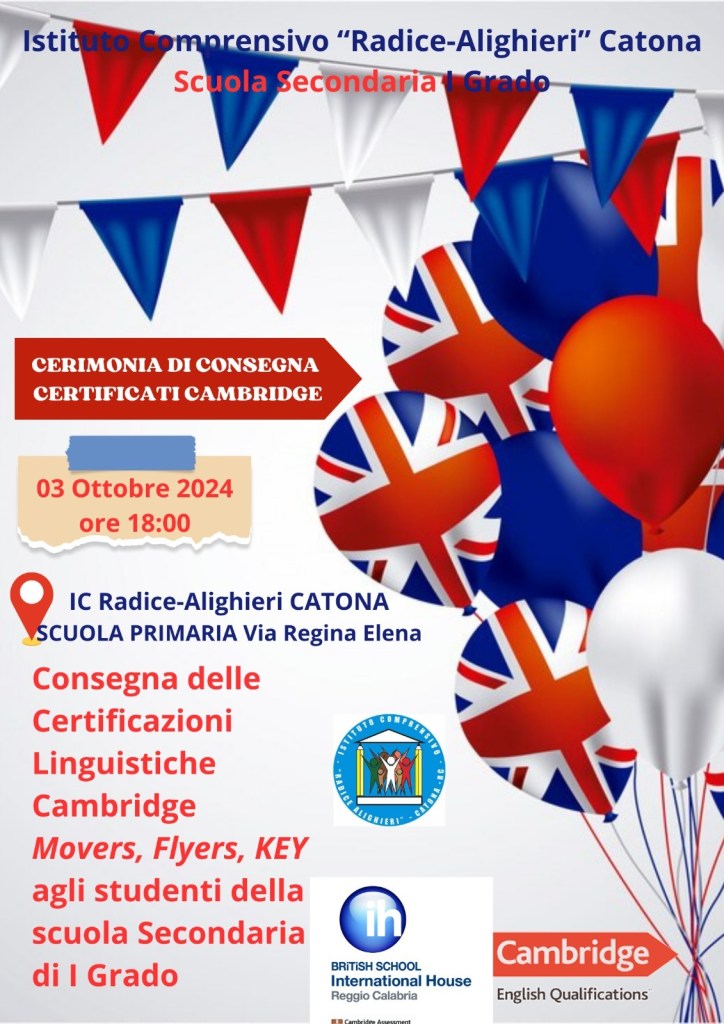 IC Radice Alighieri certificati cambridge ()