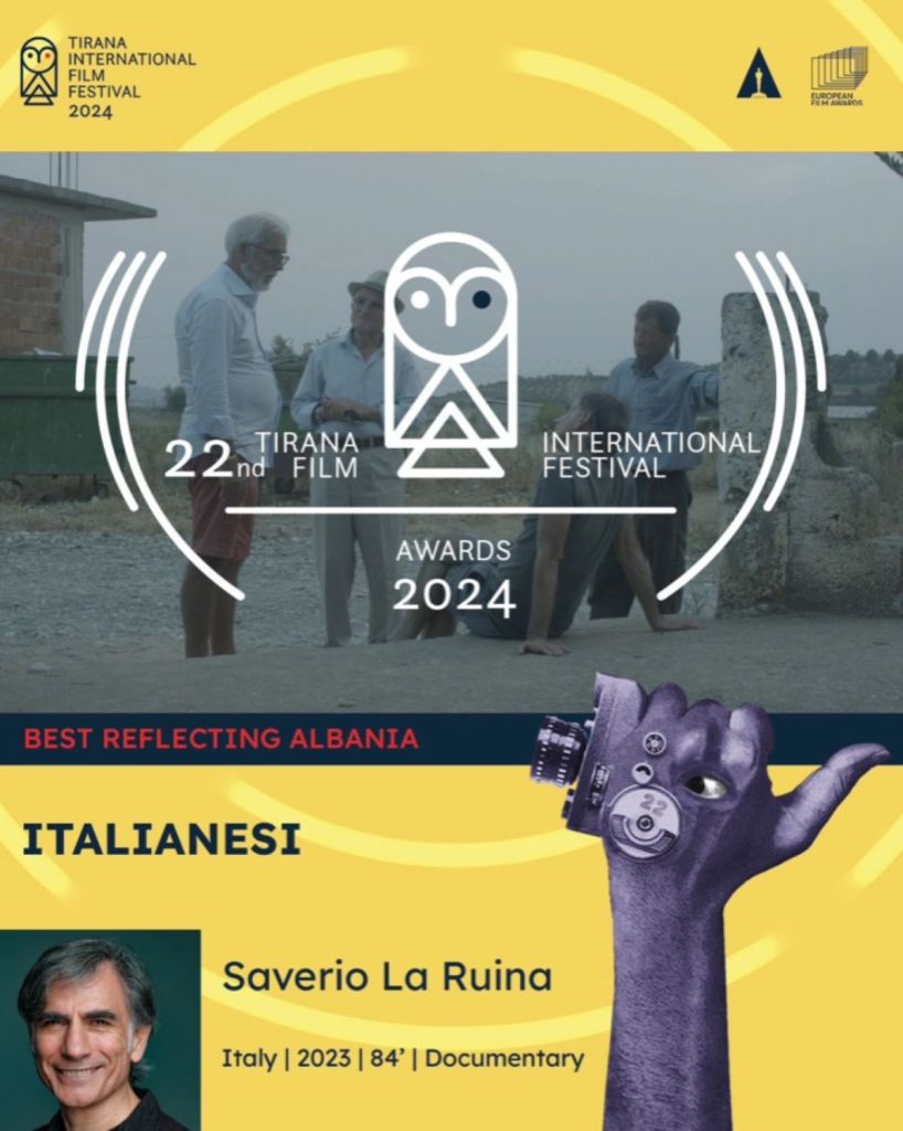 locandina premio documentario Italianesi