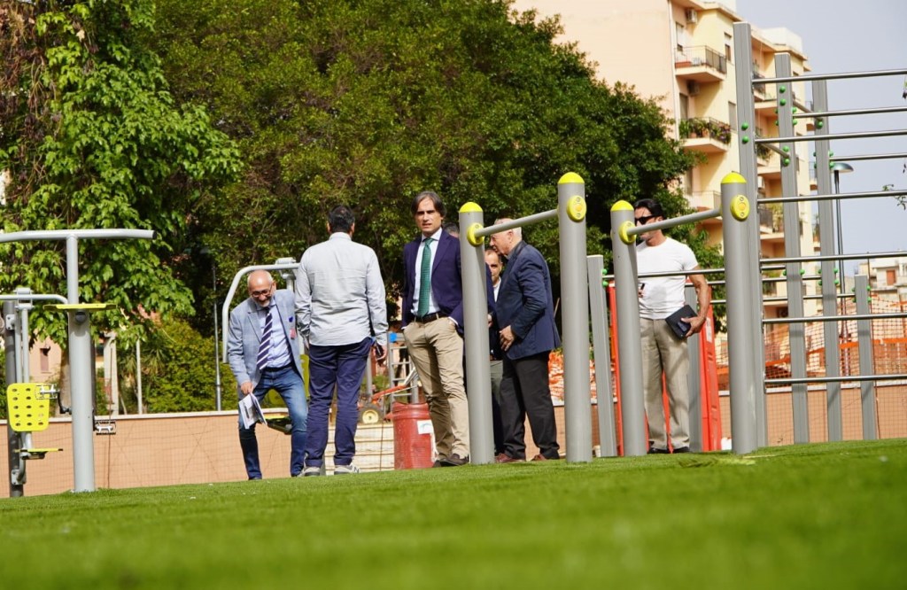 Reggio, nuovo Parco Urbano Rione Marconi, Falcomatà: ‘Sfida al degrado, ma insieme possiamo vincerla’ – FOTO