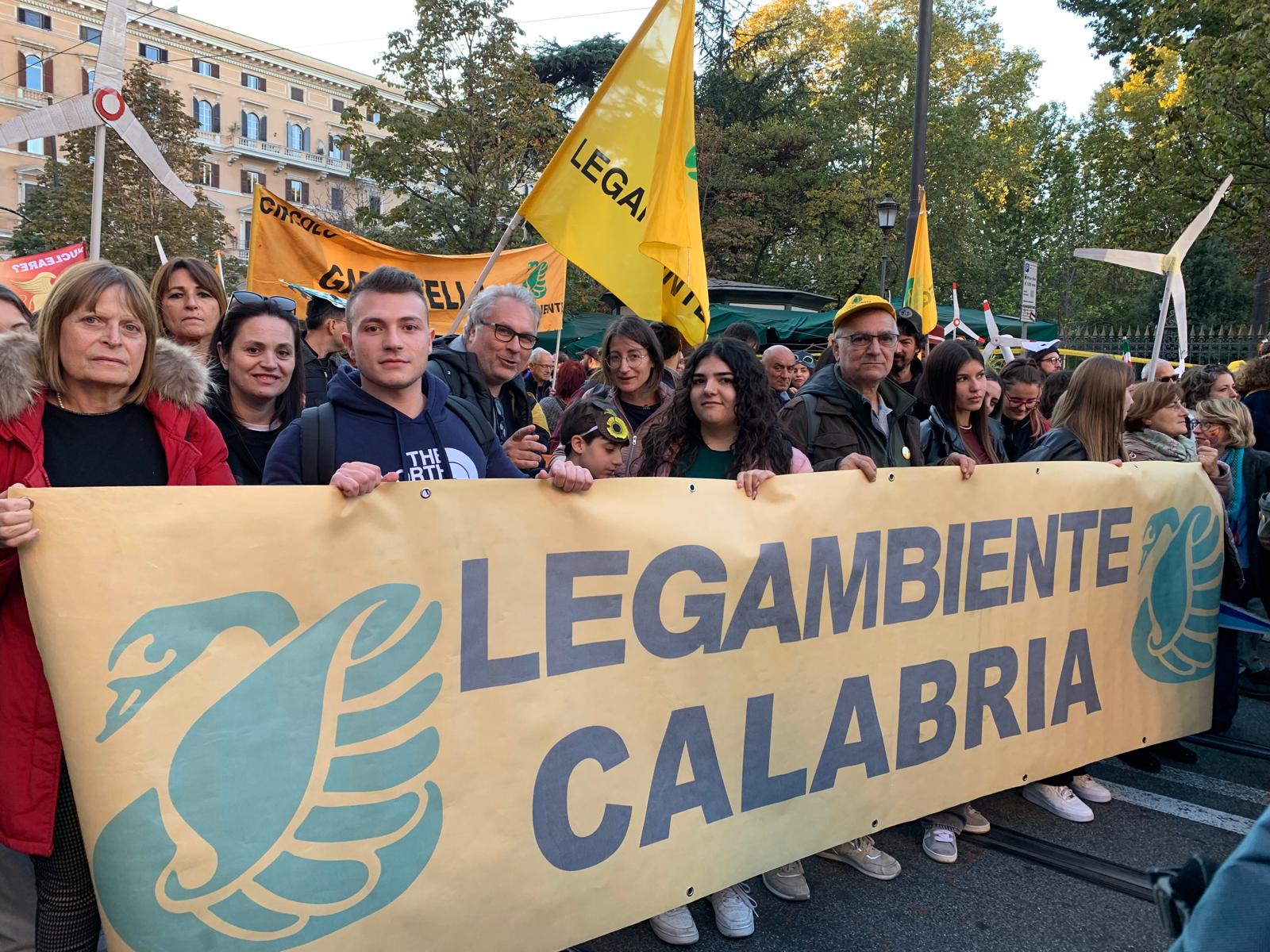 Legambiente calabria a Roma