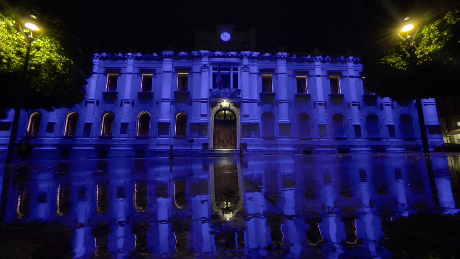 Palazzo San Giorgio Blu Giornata Diabete