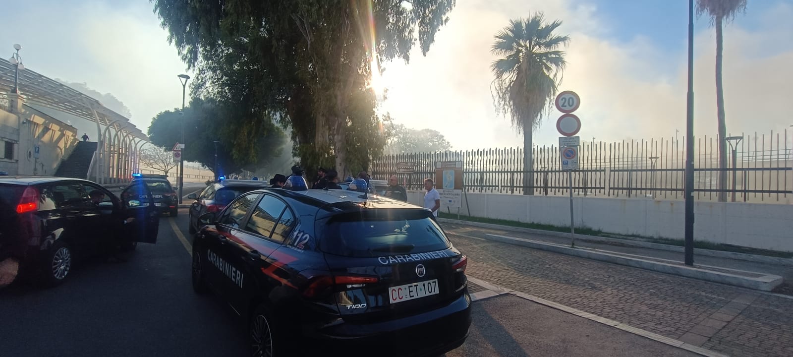 incendio palestra lido comunale