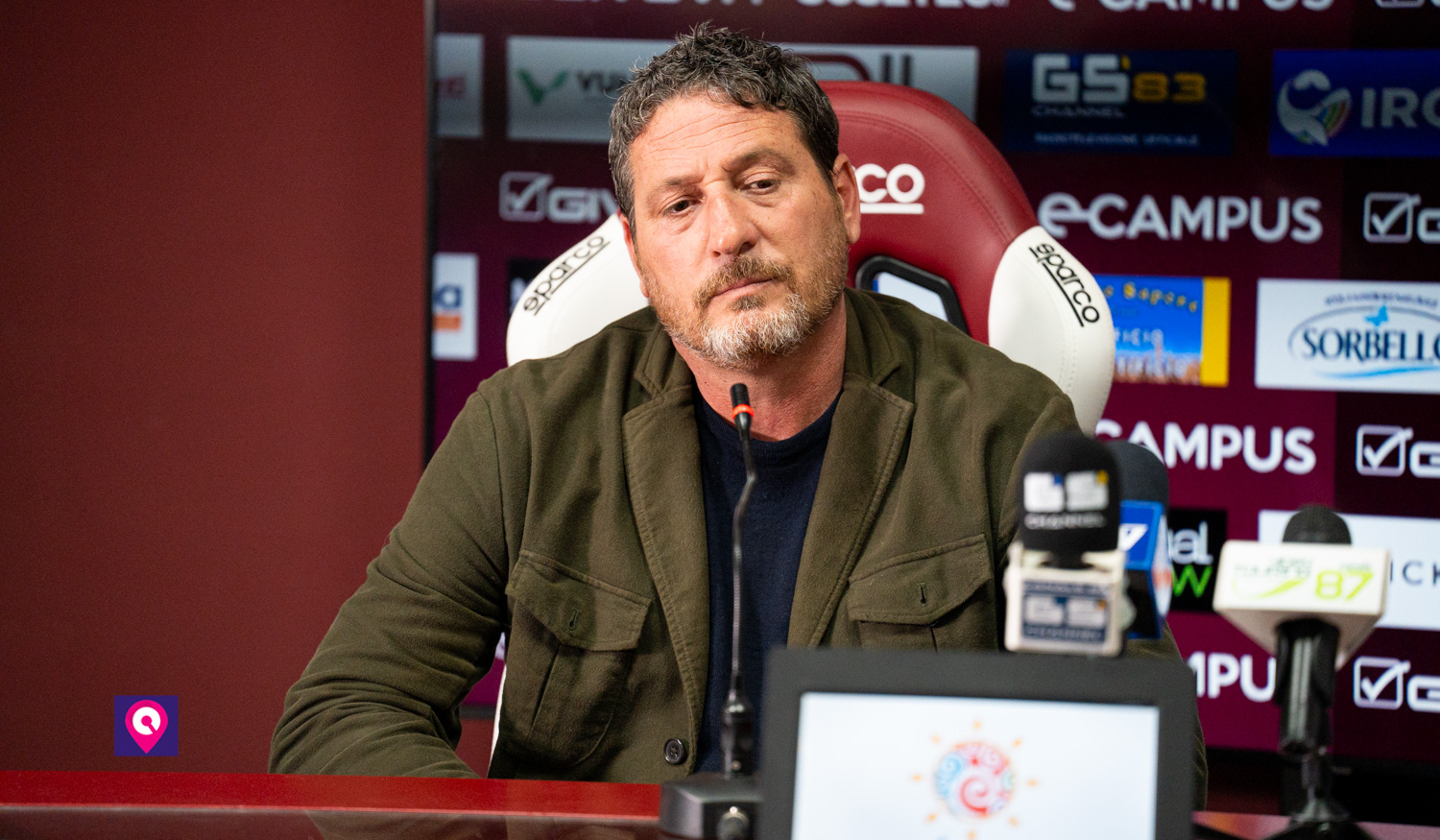 reggina bruno trocini conferenza