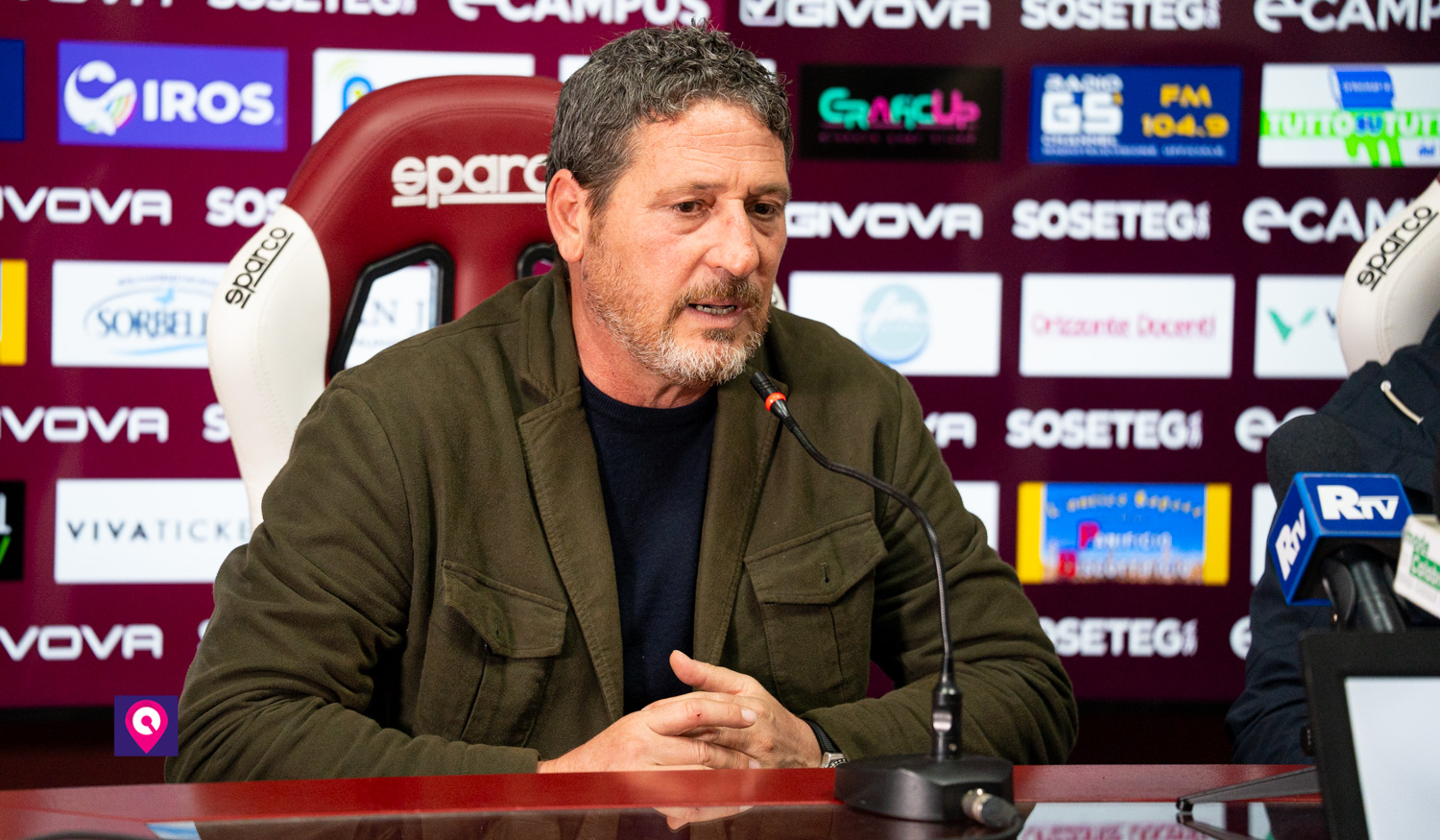 reggina bruno trocini conferenza