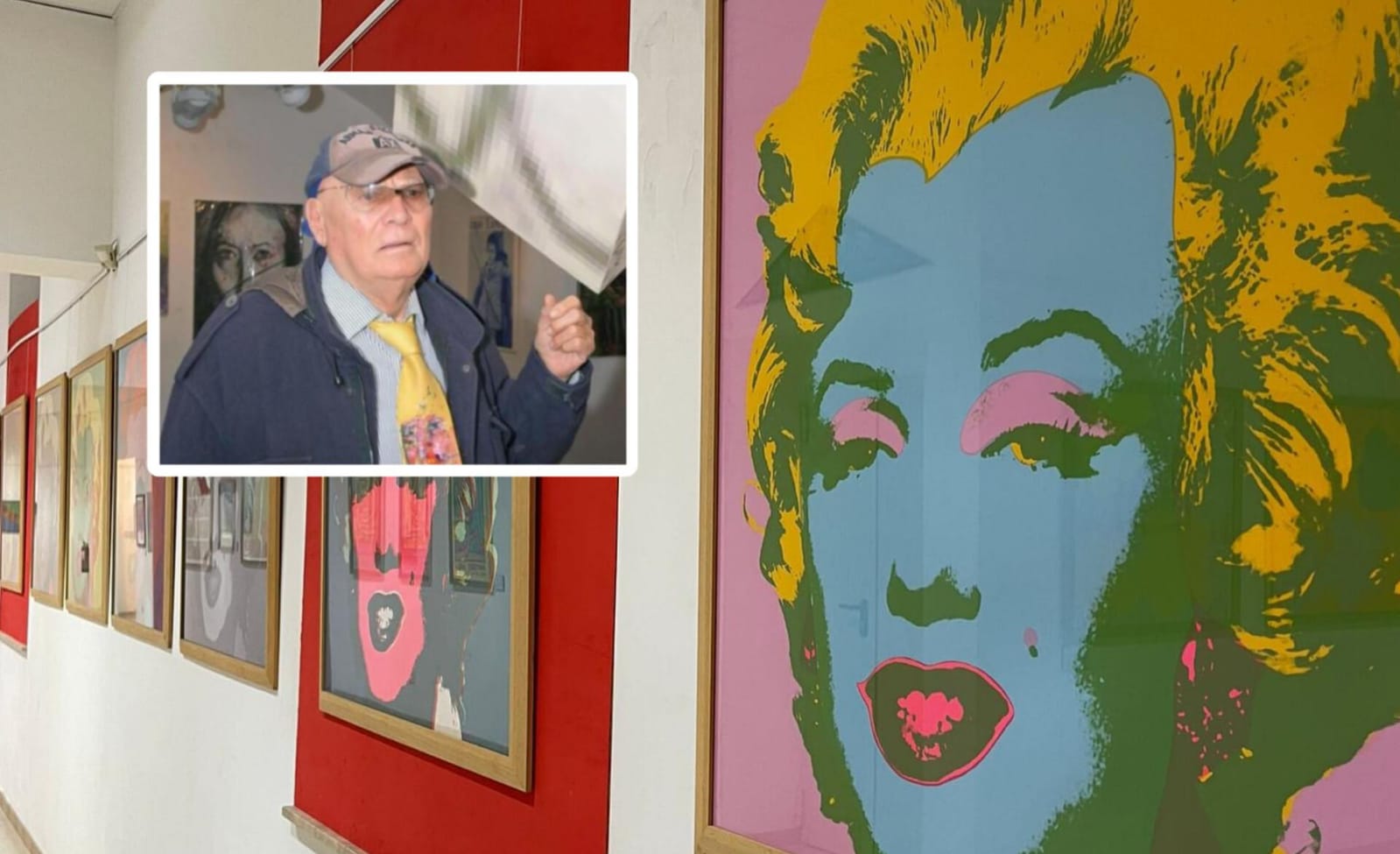 xante battaglia mostra pop art reggio calabria