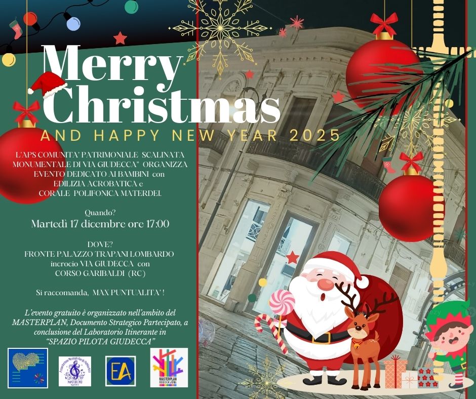 Locandina Babbo Natale Giudecca