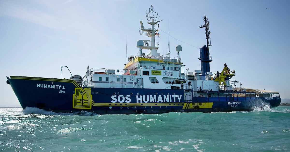 Reggio Calabria Accoglie La Nave Humanity 1 Con Migranti Soccorsi E In