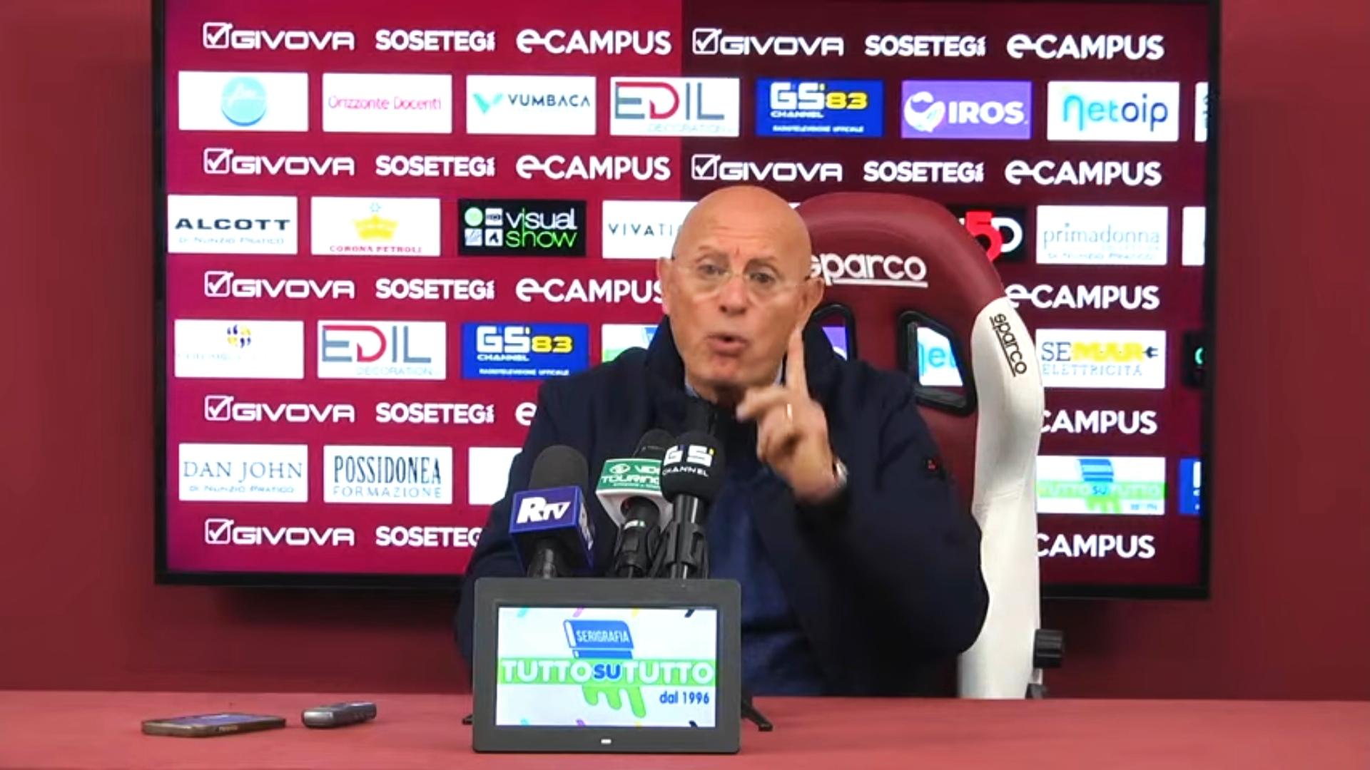 Ballarino Conferenza Stampa Reggina