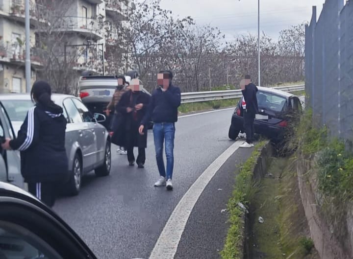 incidente rampa autostrada