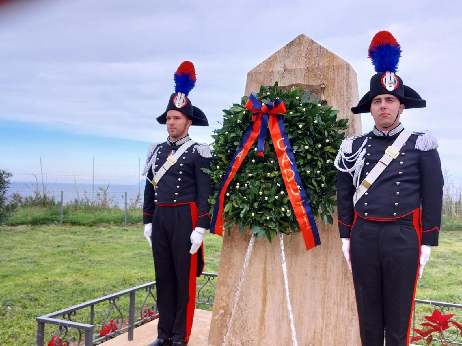 ricordo carabinieri commilitoni palmi