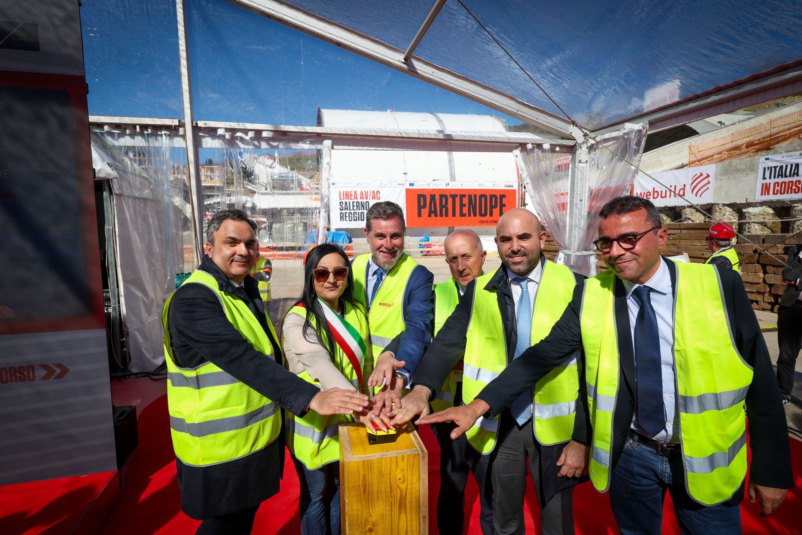 Avvio tbm nuova linea AVAC Salerno Reggio Calabria